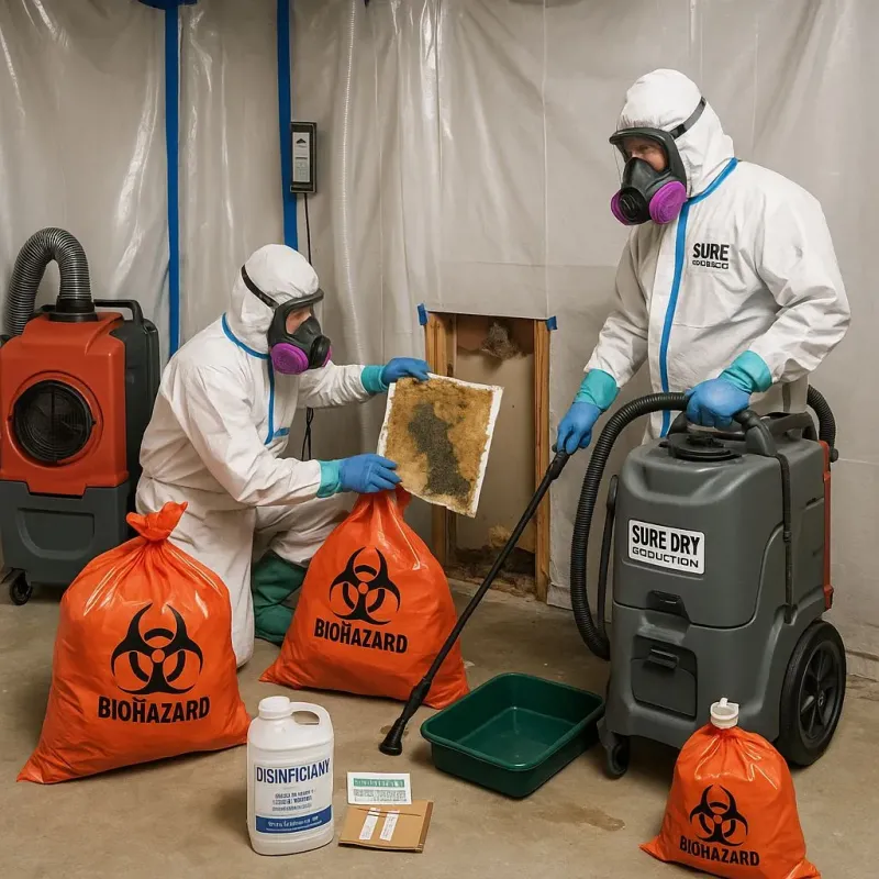 Contaminated Water Handling Protocols process in Bennett, CO