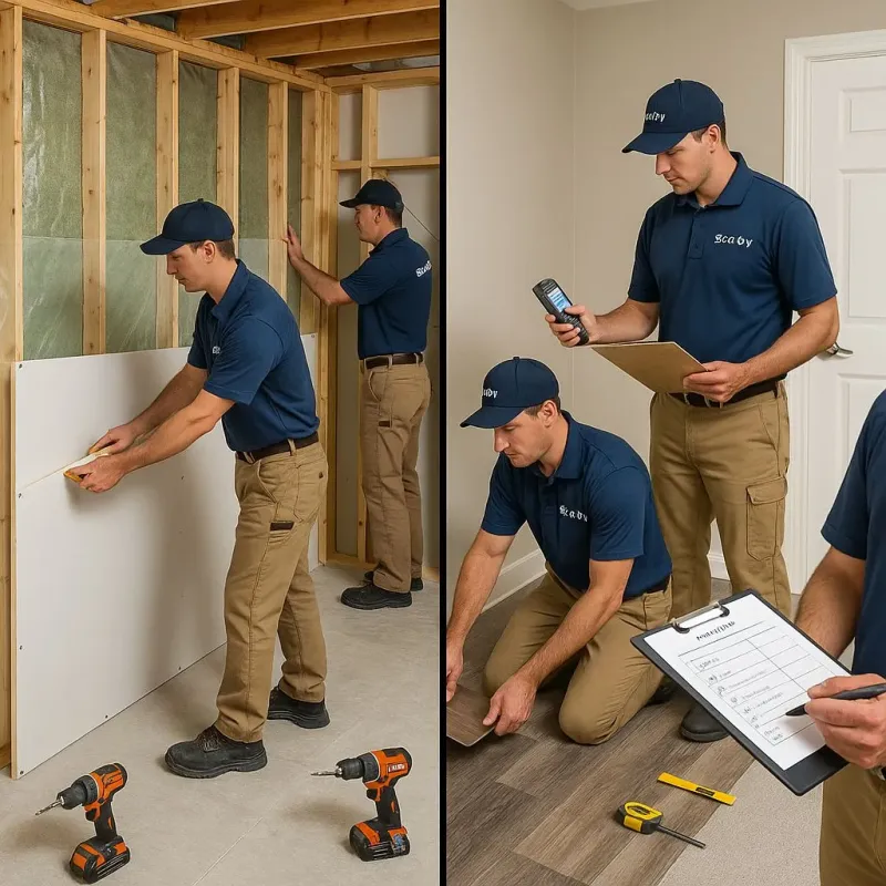 Repairs and Reconstruction process in Bennett, CO