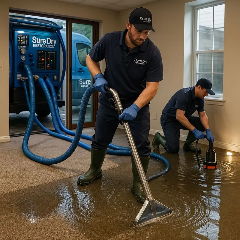 Water Extraction and Removal process in Bennett, CO